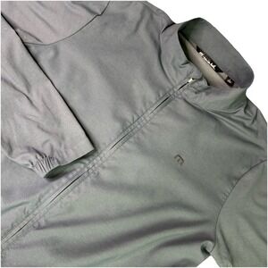 Travis Mathew Gray Surfside Full Zip Jacket Bellagio Las Vegas Size Large